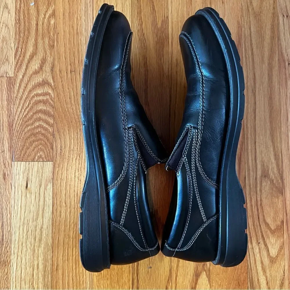 Dockers Black Slip On Loafers Size 12